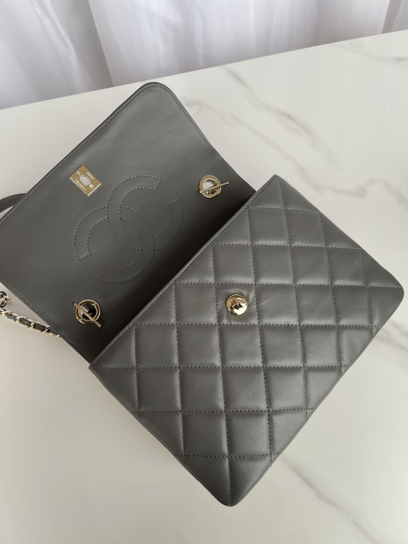 Ch**el top handle bags